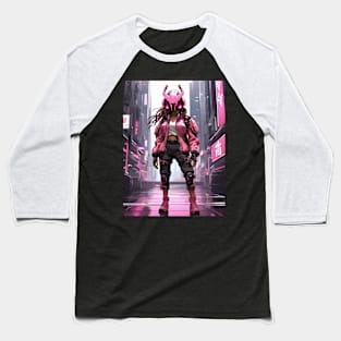 Cyber girl Baseball T-Shirt